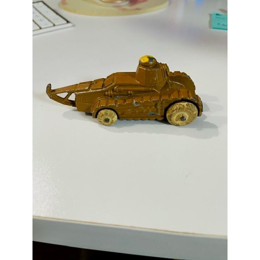 Barclay Manoil WWI Tow Tractor Tank Gun Cannon S Arby Car Crew Truck Toy